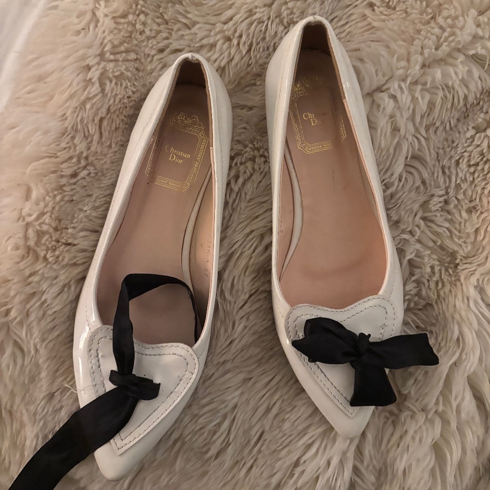 Christian Dior Ballet Flats
